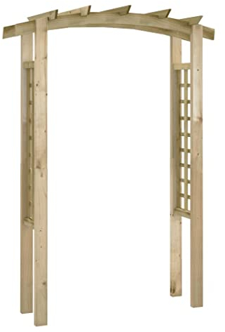 Wooden Rose Arches - Garden Arch Trellis 105x35x210 cm