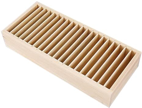 Luwqceu 1 PCS Headband Holder Hairband Storage Display Box Wood Scrunchie Storage Organizer for, Headband Display Stand