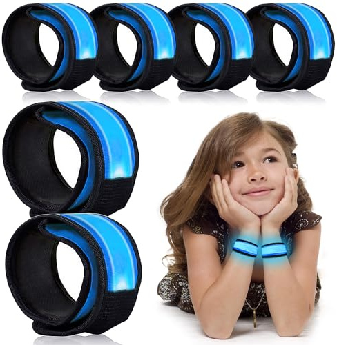 esonstyle 6 Stück LED Leuchtarmband for Kids