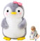 Bocguy Peluche Pinguino, Bambole Pinguino Peluche da 25 cm, Peluche Pinguino, Regalo Pinguino per Ragazzi Ragazze Neonati