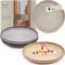 Sänger Kairo | Dessertteller 4 teilig, Steingut Frühstücksteller 4 Personen, kleine Teller spülmaschinenfest mikrowellenfest, Steingut Geschirr mehrfarbig, mixed Teller Set | VALUE COLLECTION