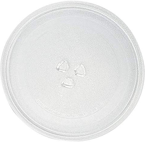 Gosera Microwave Plate Spare Microwave Dish Universal Microwave Turntable Glass Plate Round Replacement Plate