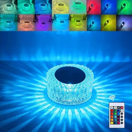 BIRBANN Nordlicht Lampe, Lux Ozean Lampe, 16 Farben Farbverlauf Aurora Projektor (mit Fernbedienung) Für Schlafzimmer, Kinderzimmer, Party, Bar, Spielzimmer