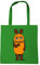 Logoshirt® Die Sendung mit der Maus I TV-Maus I Baumwolltasche I grün I Lizenziertes Originaldesign