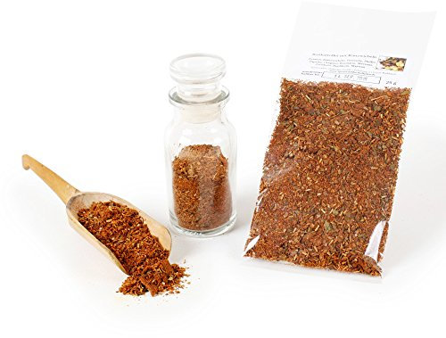 Bratkartoffelgewürz, Kartoffelgewürz, Bratkartoffel Gewürz mit Röstzwiebeln glutenfrei, Gewürzmischung ohne Geschmacksverstärker 25g