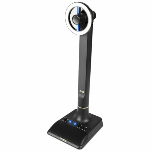 Marantz Professional AVS - Self Contained Audio Video Streamer with USB-C Connectivity, Full HD Webcam, USB Condenser Microphone, Dimmable LED Light Ring and Internal USB Hub
