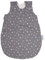 pic Bear Premium Babyschlafsack aus Jersey-Baumwolle – Atmungsaktiv, Mitwachsend und für Ganzjahres-Nutzung mit verstellbaren Größen 74/80 Sterne grau-weiß
