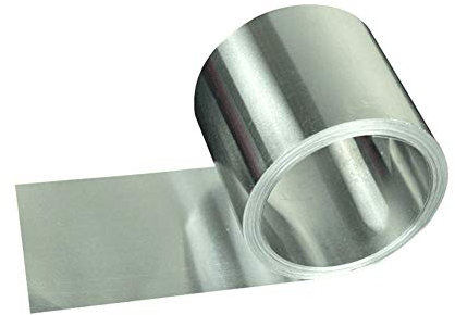 SOFIALXC Aluminum Foil 1060 Sheet Placa de Aluminio Puro Material de Bricolaje 0,4 mm x 10 mm x 5000 mm