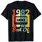 Vintage 40e Anniversaire Cassette 1982 Best Of Années 80 T-Shirt