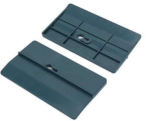 LANTRO JS Yeso Herramienta de Montaje, 2 piezas 15x8 mm Placa de montaje de techo, Levantador de Paneles de Placa de Yeso, para instalación en techo Obras de decoración del hogar