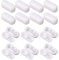 Blind Pull Cord Connector Clips - Plastic Chain Roller, Roman, Vertical (10)