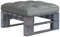 vidaXL Kiefernholz Grau Imprägniert Gartenhocker Fußhocker Sitzhocker Hocker Fußbank Palettenhocker Gartentisch Beistelltisch Couchtisch Palettenmöbel