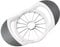 16-Slice Apple Slicer Corer Apple Corer Tool with stainless steel blade Used in fruit (White)