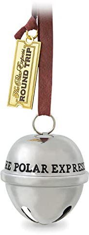 Hallmark Andenken Weihnachten Ornament 2022 The Polar Express Santa's Schlittenglocke, Metall