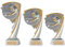 Druckspezialist Billard Pokal Pokalset CROZON Pool Snooker Trophäe mit Gravur (L - 19 cm)