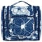 Groß Kulturbeutel Damen & Herren - Gross Kulturtasche Zum Aufhängen, Kinder Kosmetiktasche - Waschtasche für Frauen & Mädchen (Blauer Lotos(Groß))
