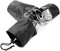 CELLONIC Housse de Protection Noire Anti Pluie pour Tous Les appareils Photo Reflex numérique - Couverture imperméable pour Shooting Photo étanche en extérieur et Zone Humide - Ajustable sur Objectif