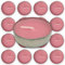 Scented Tealight Candles - Succulent Strawberry Fragrance - Up to 4 Hour Burn - 24 Pack - Suitable for All Rooms
