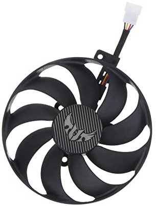aieibuy Ventilateur de refroidissement GPU 4 broches 12 V pour Radeon RX 5700 XT 8 Go TUF X3 EVO OC RX 5600 XT RX5700 ventilateur de refroidissement de carte graphique