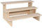 F Fityle Support de Produit en Bois présentoir étagère en Bois Riser présentoir Organisateur pour Bonbons Figurines Conutertop Bureau, 3 Couches 30cm