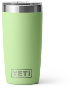 YETI Rambler Tumbler, Vacuum Insulated Stainless Steel Tumbler with Magslider Lid, Key Lime, 10 oz (296 ml)