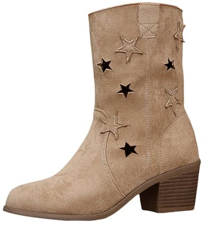 Stivaletti Estivi Donna Traforati Stivali Donna Alti Senza Tacco Stivaletto Estivo Donna Stivaletti Donna Bassi con Carrarmato Stivali Bianchi Stivali Alti Neri Boots Shorty