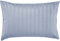 Pure Label Mako Satin Damast Streifen Kissenbezug 40x60 cm aus 100% Baumwolle in grau| Traumhaft weiches Deko Kissen passend zu unseren Bettwäsche Sets