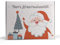 Adventskalender selbst gestalten – Adventskalender mit eigenem Text: 28 x 35,5 cm x 10 cm – Adventskalender 2024 Familie, Freunde, Kollegen – Adventskalender zum Befüllen – Motiv: Weihnachtsmann