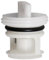1 Uds. Tapa de perilla de drenaje de bomba de drenaje de lavadora de tambor, Compatible con Siemens, Compatible con Bosch, tapones de agua con filtro(1PCS white)