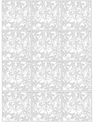12 Stück Hängender Raumteiler Weiß Raumteiler Paravent DIY Panel Paravents Trennwand Trennwände Raumteiler 40x40cm für Zuhause Hotel Büro und Bar zu dekorieren DIY