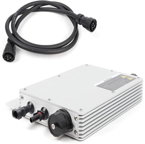 WESLNN Onduleur Solaire 600W Onduleur Photovoltaïque Micro-onduleur Solaire Système d'alimentation Solaire Photovoltaïque DC