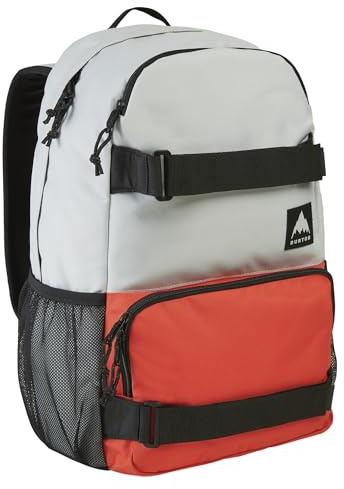 Burton Treble Yell Rucksack, 21 l, Grau Wolke / Fiesta-Rot