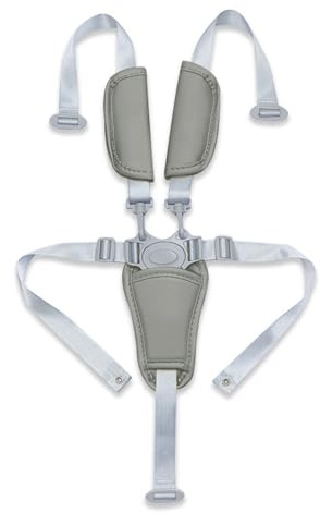 Verstellbarer 5 Punkte Sicherheitsgurt Für Hochstühle Kinderwagen PU Leder Polsterbabys Fütterungssitz Accessoires Kinderstuhl Sicherheitsgurte