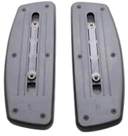 Armlehnen FüR BüRostüHle 2 Stück Ersatz-Armlehnenpolster mit Befestigungsloch, einfache Installation, wasserabweisend, Schreibtischstuhl-Armpolster, Gaming-Stuhl-Teile FüR BüRostuhl(Sliding Mount)