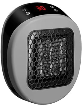 Lunaheater Instant, Chauffage Mural Pour Maison Avec Télécommande (Gris)