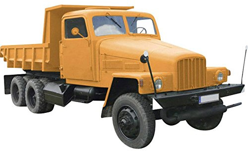 Herpa 307574 Ifa G5 Truck-Mounted Tipper Model Set, Orange