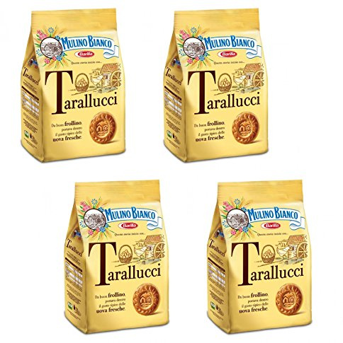 Mulino Bianco: Tarallucci Biscuits made with fresh eggs 12.3 Oz (350g) - Pack of 4 [ Italian Import ]
