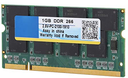 ASHATA Ram DDR Memory,Universal Memory Module for Computer,1G 266 MHz 200 Pin Laptop RAM for DDR PC-2100 notebook Full Compatibility for Intel/AMD