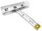 Perfect Measuring Tape - Fraction Tape Measure, All-Purpose 60 Inch Tape Measure - Double Sided Fractional Inches and Mill.
