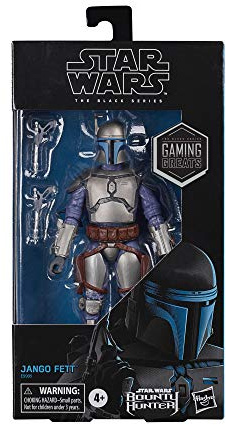 Star Wars The Black Series Gaming Greats Jango Fett Figur GameStop Exklusive 15 cm große Bounty Hunter Figur, ab 4 Jahren