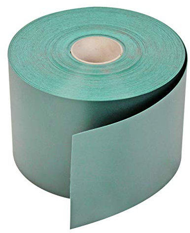 Alberts 642624 Sichtschutzstreifen auf Rolle | zum Einflechten für Doppelstabmatten | robust und formstabil | grün | Rolle 35 m | Höhe 19 cm