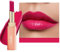 Oulac Lippenstift und Lip Balm, Rosa Lippenpflege Lippenstift, Pflegend, Saftig und Glänzend, Lang Anhaltende Feuchtigkeit und Glanz für Trockene und Rissige Lippen, Vegan