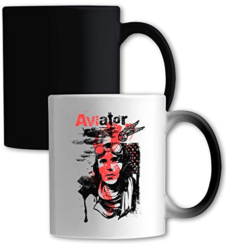 Aviator United States Air Force Retro Art Farbwechselbecher