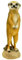 Kremers Schatzkiste Kleines Erdmännchen stehend Figur Gartenfigur 20 cm Meercat Tierfigur