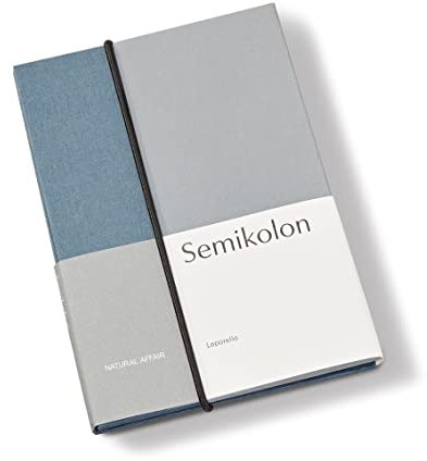 Semikolon 368758 Leporello Natural Affair 12,2 x 17,7 cm - 13 Fotos 10 x 15 cm - Ziehharmonika-Fotobuch - Sea Salt