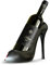 Trovety Shoe Wine Rack Holder - Bottle Wine Not Keeper with High-Heel Design - Display & Storage Accessories - Table Centerpiece & Home Decorations for Kitchen, Restaurant, Bar, Hotel (Black/Red)