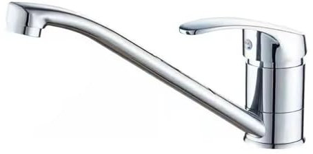 Sink Mixer Tap - Single Tap Lever with Long Swivel Spout – Waterfall for Bathroom Sink Taps and Kitchen Sink Taps