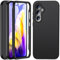 BESINPO Für Samsung Galaxy S23 FE Hülle,S23 FE Hülle, 360 Grad Rundumschutz Silikon mit TPU Displayschutz Robuste Schutzhülle Outdoor Bumper Cover Case Handyhülle für Samsung S23 FE(Schwarz)