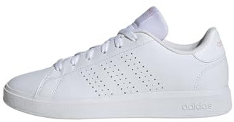 adidas Mujer Advantage Base 2.0 Shoes, Cloud White/Cloud White/Clear Pink, 36 2/3 EU