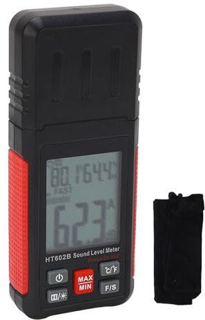 Digitales Schallpegelmessgerät, Tragbares SPL-Messgerät, Tragbares SPL-Messgerät, Audio-Geräuschmessung mit AC-Gewichtung, Bereich 30 Bis 130 DB, Datenspeicherung, Verwendung für